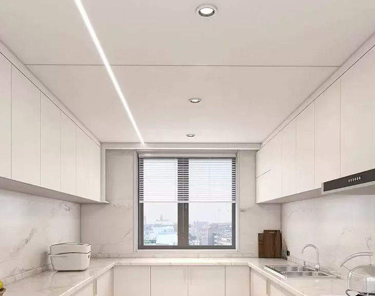 廚房陽臺(tái)衛(wèi)生間客廳辦公室鋁天花集成吊頂